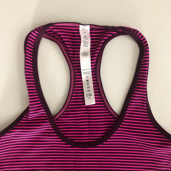 [Lululemon] Pink Workout Tank - Picture 4 of 6